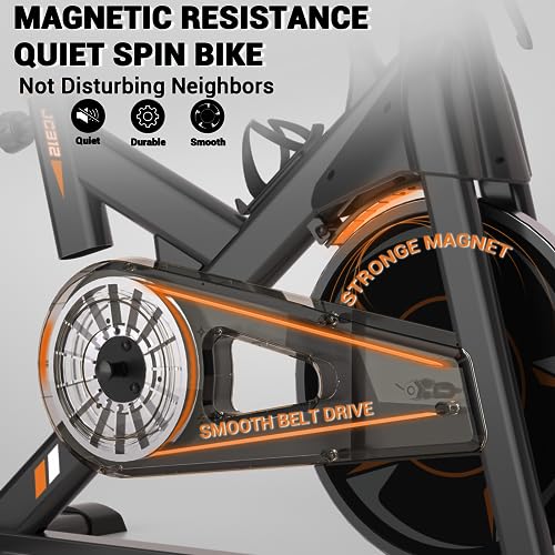 Wenoker Magnetic Resistance Indoor Cycling Bike with LCD
