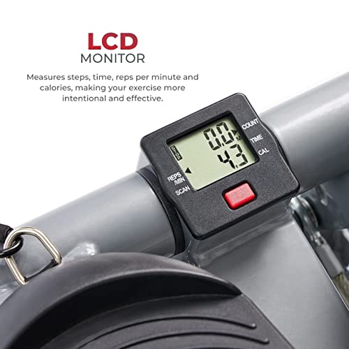 Sunny Health Mini Stepper with Resistance Bands - NO. 012-S