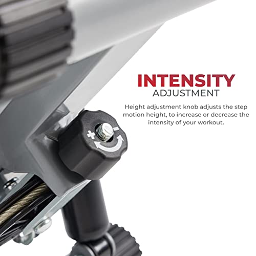 Sunny Health Mini Stepper with Resistance Bands - NO. 012-S