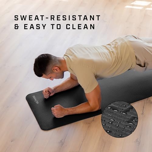 Non-Slip Yoga Mat: Ideal for Home Fitness