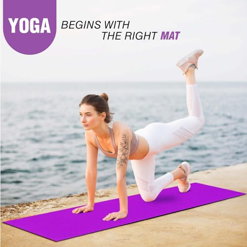 Xn8 Sports Yoga Mat: Non-Slip, 6mm Thick