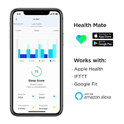 Withings Sleep Analyzer - Clinically Validated Under-Mattress Tracker