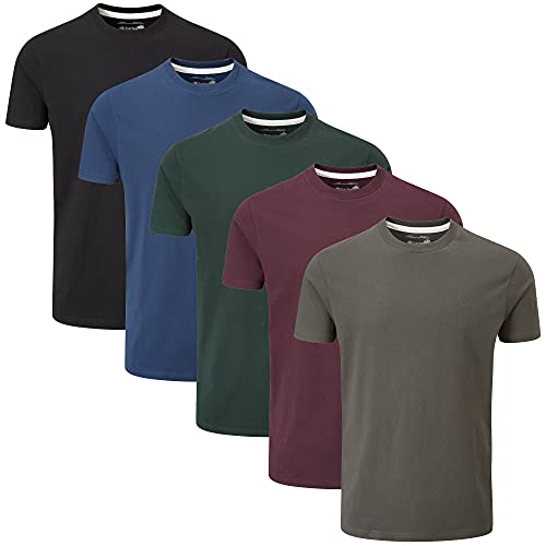 Charles Wilson Pack of 5 Solid Color T-Shirts