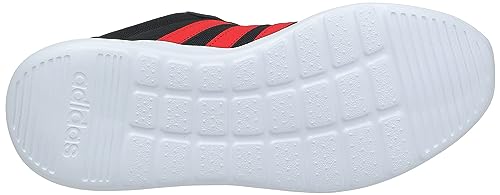 adidas Lite Racer 3.0 Sneaker Black/Scarlet/White, Size 44.5 EU