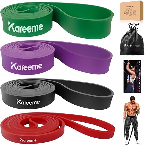 4 Level Resistance Bands Set for Fitness and Strength