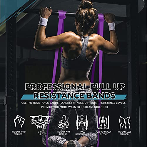 4 Level Resistance Bands Set for Fitness and Strength