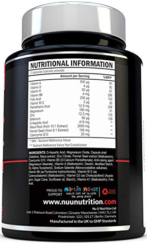 Men's Testosterone Booster - Boost Energy, Build Muscle