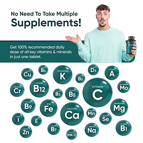 365 Vegan Multivitamins- Essential Nutrition for Optimal Health
