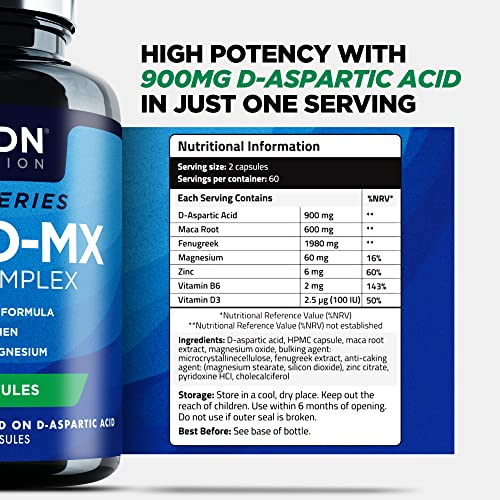 Men's Test Boosters - Premium Testosterone XL- 60 Day Supply