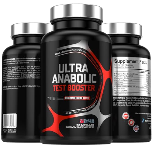 Powerful Testosterone Booster for Muscle Growth & Energy