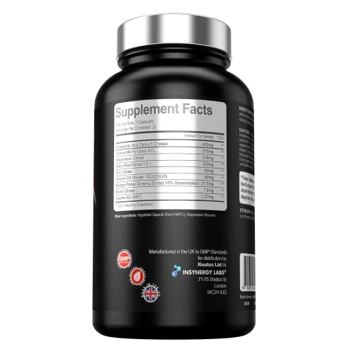 Powerful Testosterone Booster for Muscle Growth & Energy