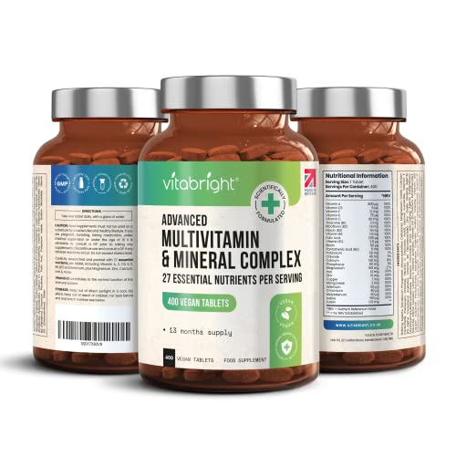 VitaBright 400 Vegan Multivitamin - Ultimate Fitness Support