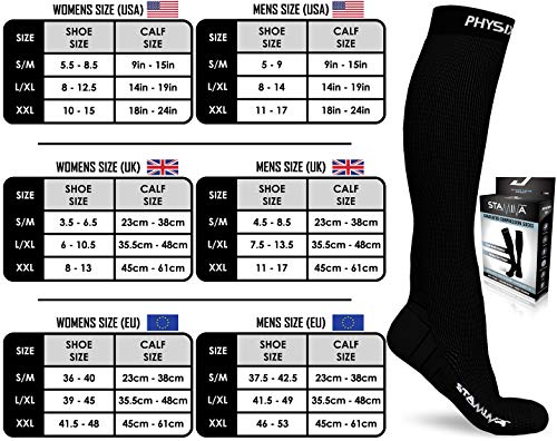 Physix Gear Compression Socks - Boost Stamina & Recovery
