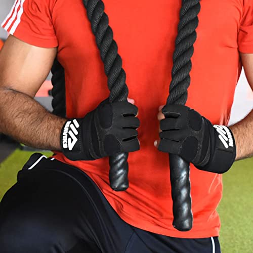 MAVIKS Anti-slip Gym Gloves | Full Palm Protection