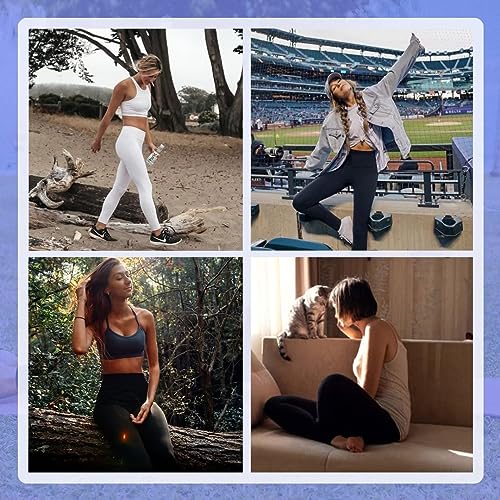 TNNZEET High Waisted Tummy Control Leggings for Women