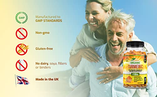 High Strength Turmeric with Ginger and Black Pepper - 180 Capsules