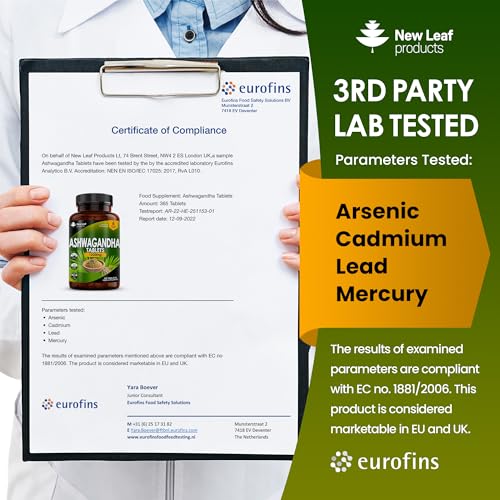 High Strength Ashwagandha Tablets - 6 Months Supply