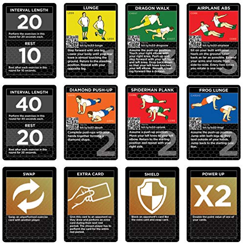 HIIT Interval Workout Game for Effective Bodyweight Training