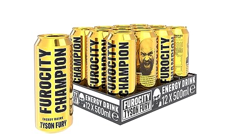 Tyson Fury Tropical Energy Drink Pack - 12x500ml