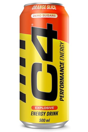 C4 Orange Slice Energy Drinks - 12 Pack
