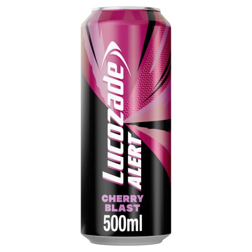 Lucozade Cherry Blast Energy Drink - High Caffeine