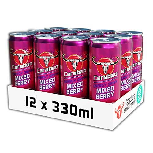 Berry Carabao Energy Drink, Low Calorie, Fizzy Flavour