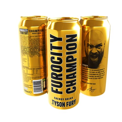 Tyson Fury Tropical Energy Drink Pack - 12x500ml