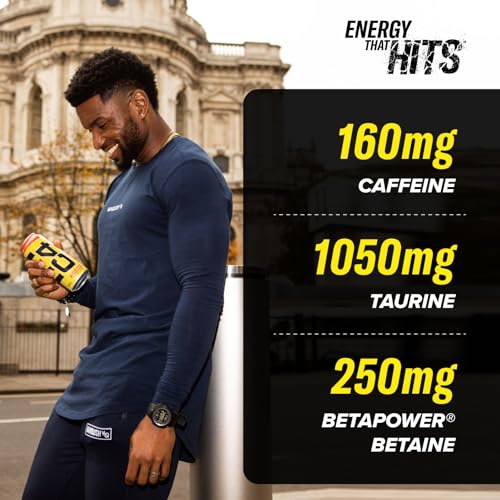 C4 Orange Slice Energy Drinks - 12 Pack