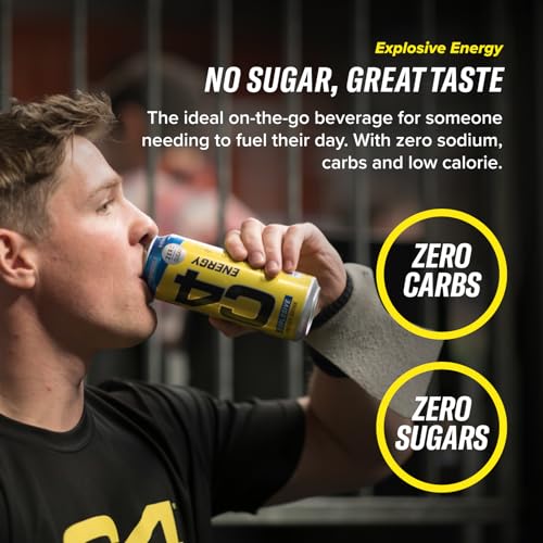 C4 Orange Slice Energy Drinks - 12 Pack