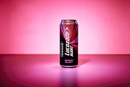 Lucozade Cherry Blast Energy Drink - High Caffeine