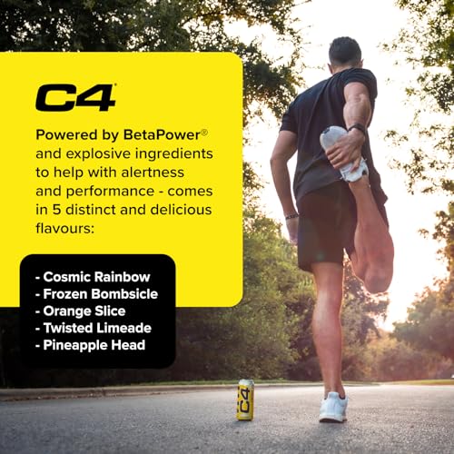 C4 Orange Slice Energy Drinks - 12 Pack