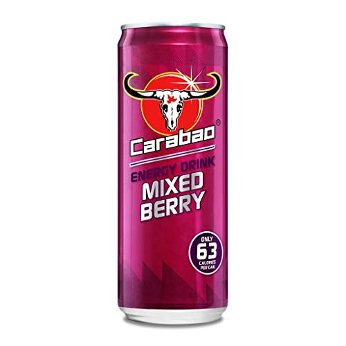 Berry Carabao Energy Drink, Low Calorie, Fizzy Flavour