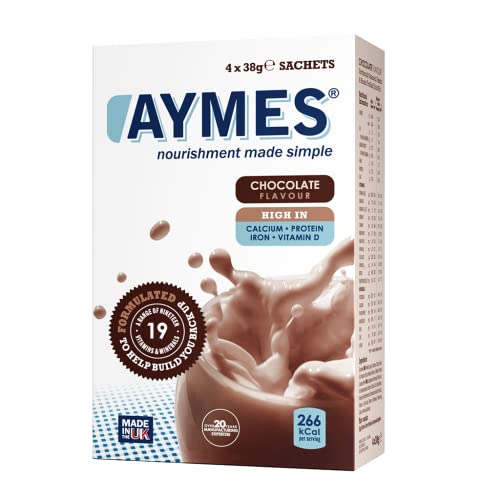 AYMES Chocolate Nutritional Shake 24 Sachets - Weight Loss & Fitness