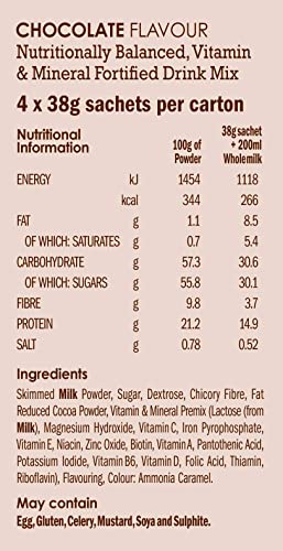 AYMES Chocolate Nutritional Shake 24 Sachets - Weight Loss & Fitness