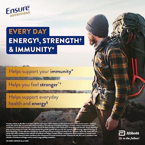 12-Pack Vanilla Flavour Nutritional Shake: Boost Energy, Fitness