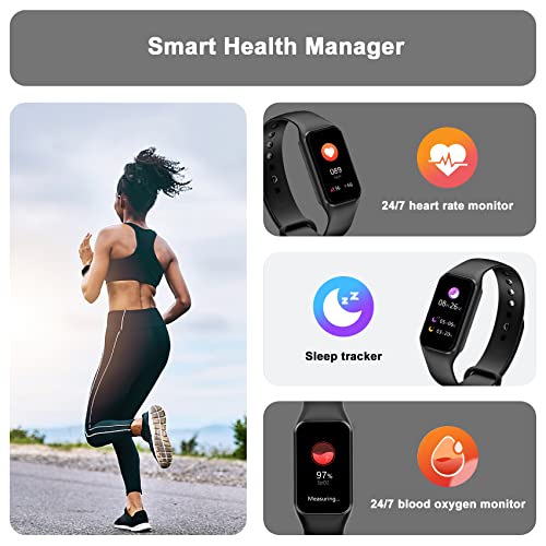 Blackview Smart Watch: Fitness Tracker for Men Women