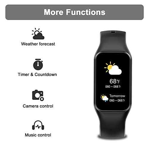 Blackview Smart Watch: Fitness Tracker for Men Women