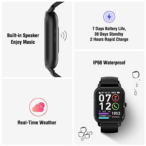 1. Advanced Smartwatch with Heart Rate & Sleep Monitoring