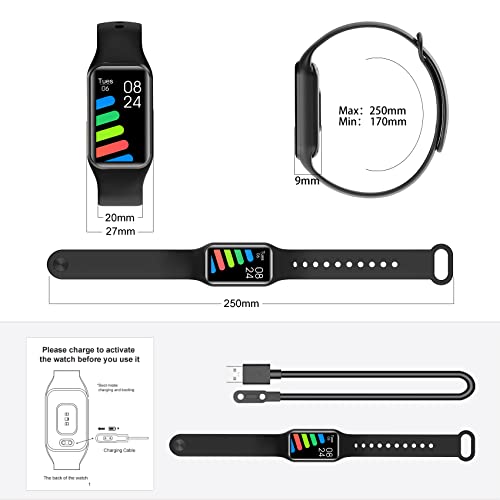 Blackview Smart Watch: Fitness Tracker for Men Women