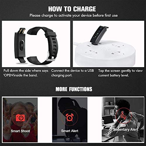 Fitness Tracker Watch: Heart Rate, Blood Pressure, Sleep