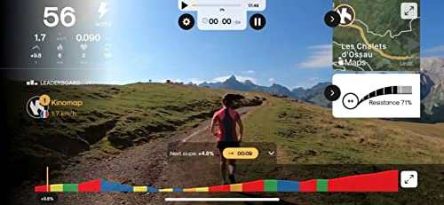 Nero Sports Foldable Electric Treadmill with Bluetooth - KINOMAP ZWIFT