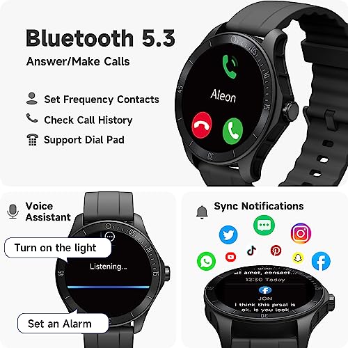 TOOBUR Smart Watch: Fitness Tracker with Alexa