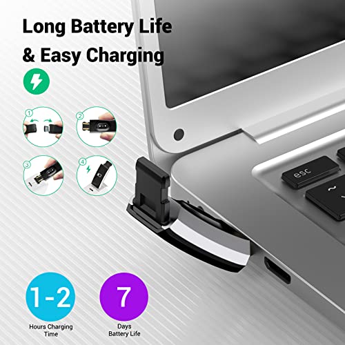 Runlio IP67 Waterproof Fitness Tracker for Women Men