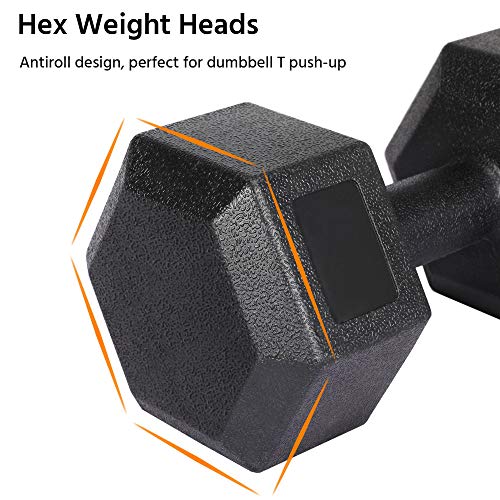 Yaheetech 20kg Dumbbell Set for Home Fitness