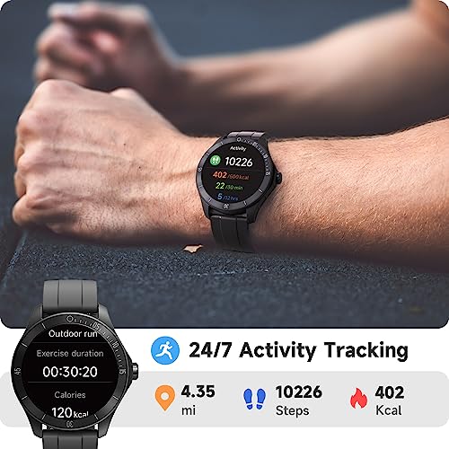 TOOBUR Smart Watch: Fitness Tracker with Alexa