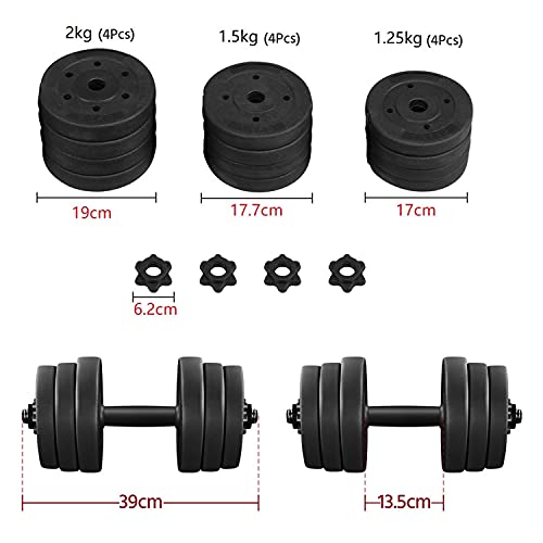 Adjustable Free Weights for Home Fitness Training
