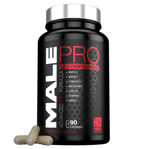 Powerful Testosterone Booster for Men | Muscle Growth Enhancer