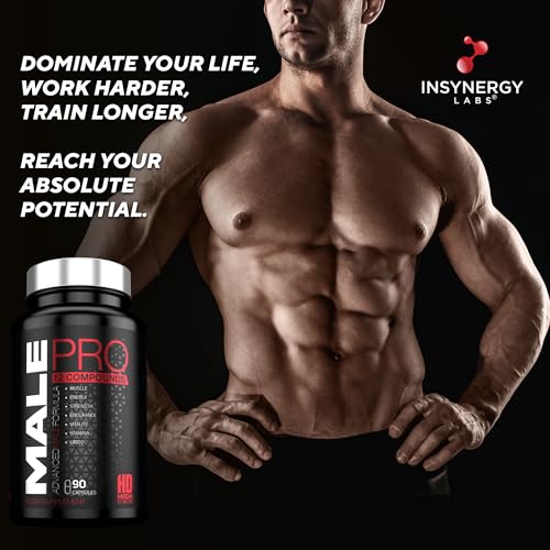 Powerful Testosterone Booster for Men | Muscle Growth Enhancer