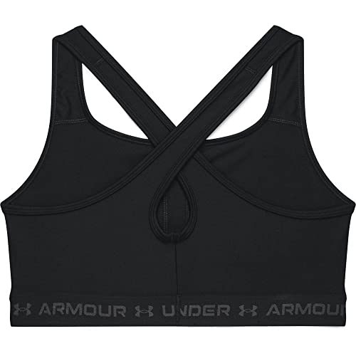 Women's UA Crossback Mid Bra: Comfortable Running Sports Bra