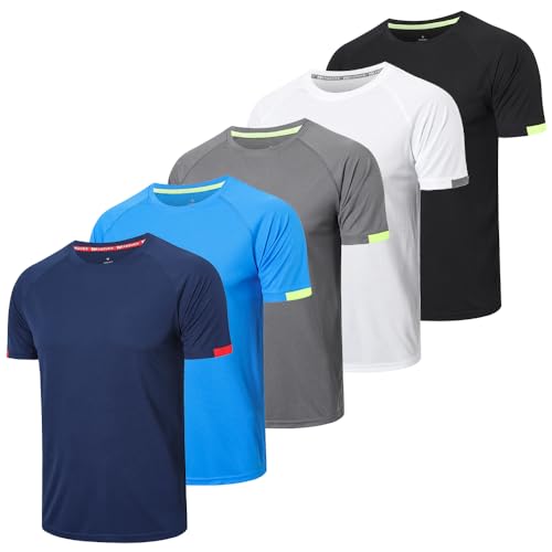 Men's Gym T-Shirts - Breathable & Moisture-Wicking